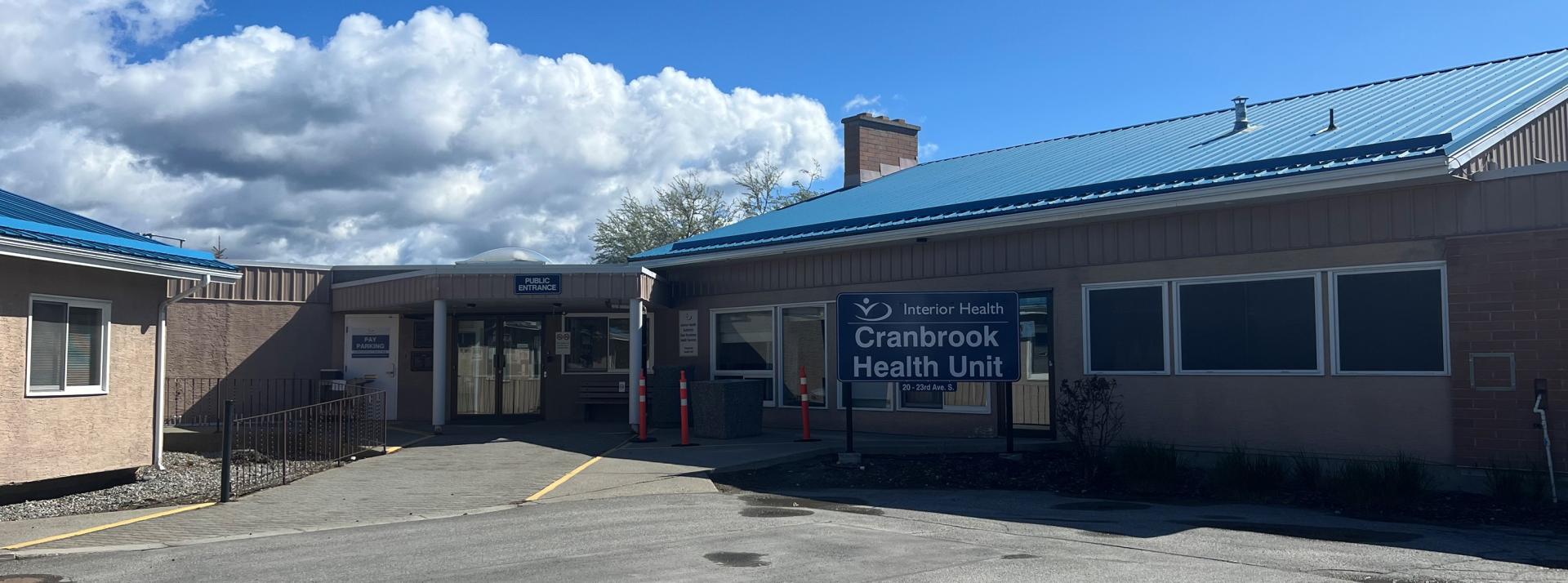 Cranbrook Health Unit Exterior