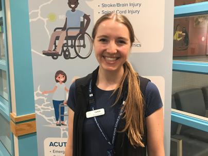 Caitlin Millham, Physiotherapist