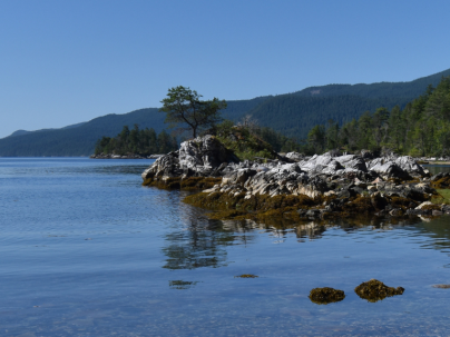 Sunshine Coast shoreline