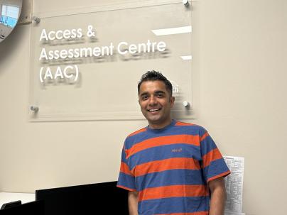 Arjun Adihikari, Social Worker at the Access & Assessment Centre